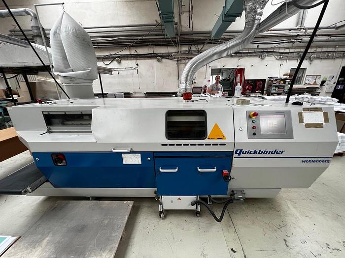 Used Wohlenberg Quickbinder HotMelt