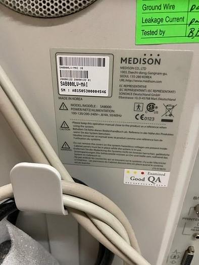 Used Used Medison SA8000 Ultrasound