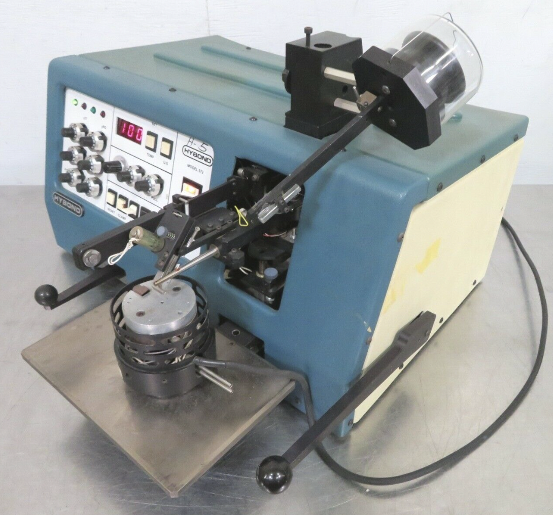 Used Hybond 572 532A 45° Feed Thermosonic Wedge Wire & Ribbon Bonder refurb'd