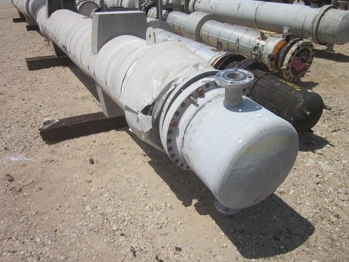 Used Used Sistersville Tank Works Incorporated approximately 745 square foot 316L stainless steel Shell and Tube Heat Exchanger