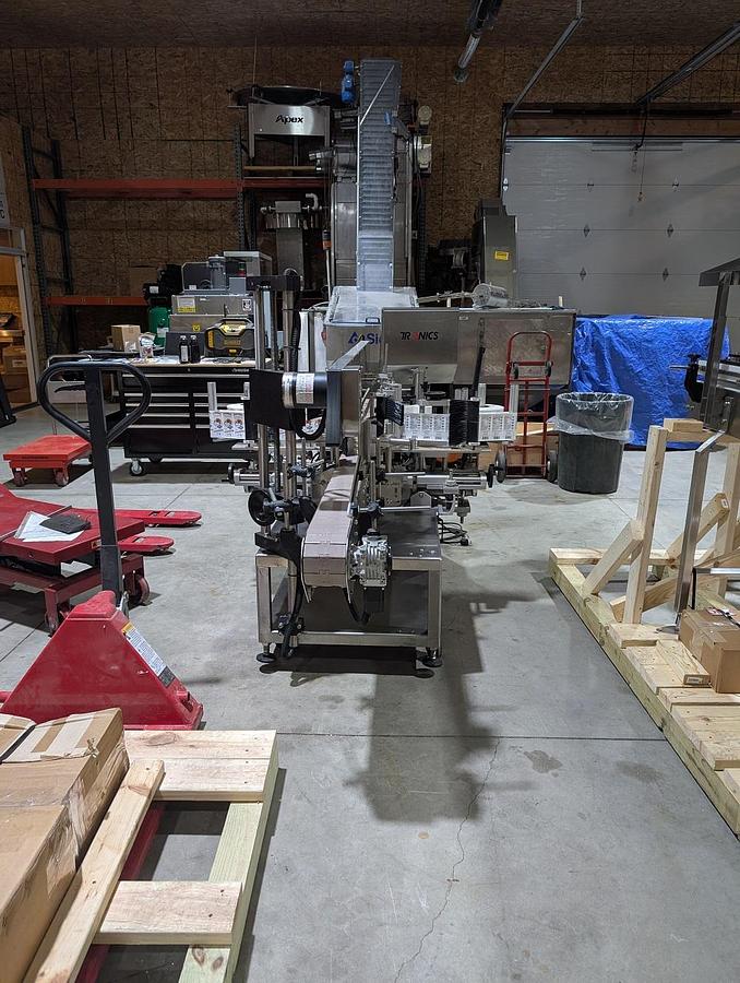 Used Front & Back Pressure Sensitive Labeler