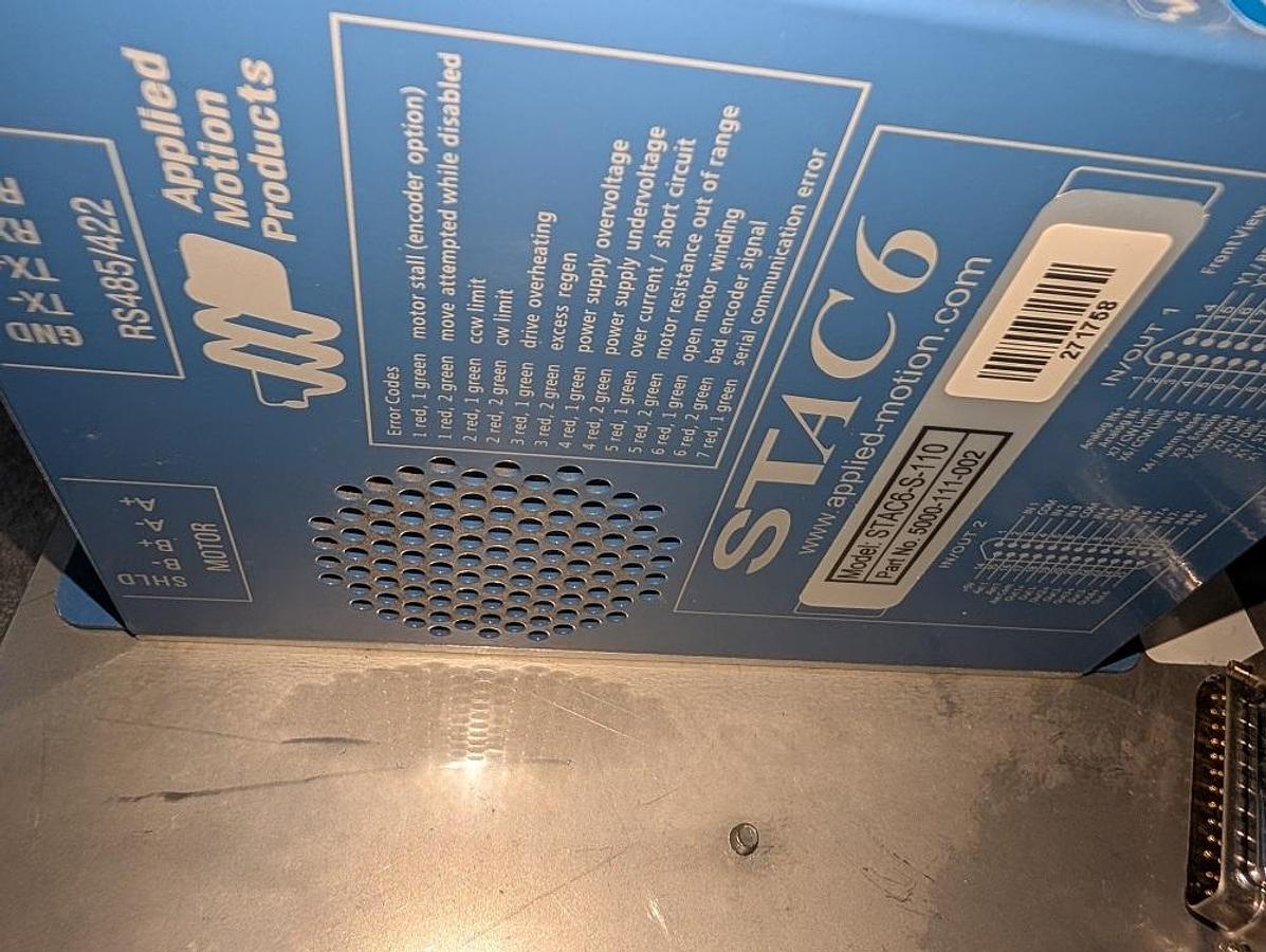 Used Front & Back Pressure Sensitive Labeler