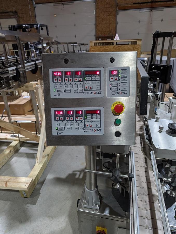 Used Front & Back Pressure Sensitive Labeler