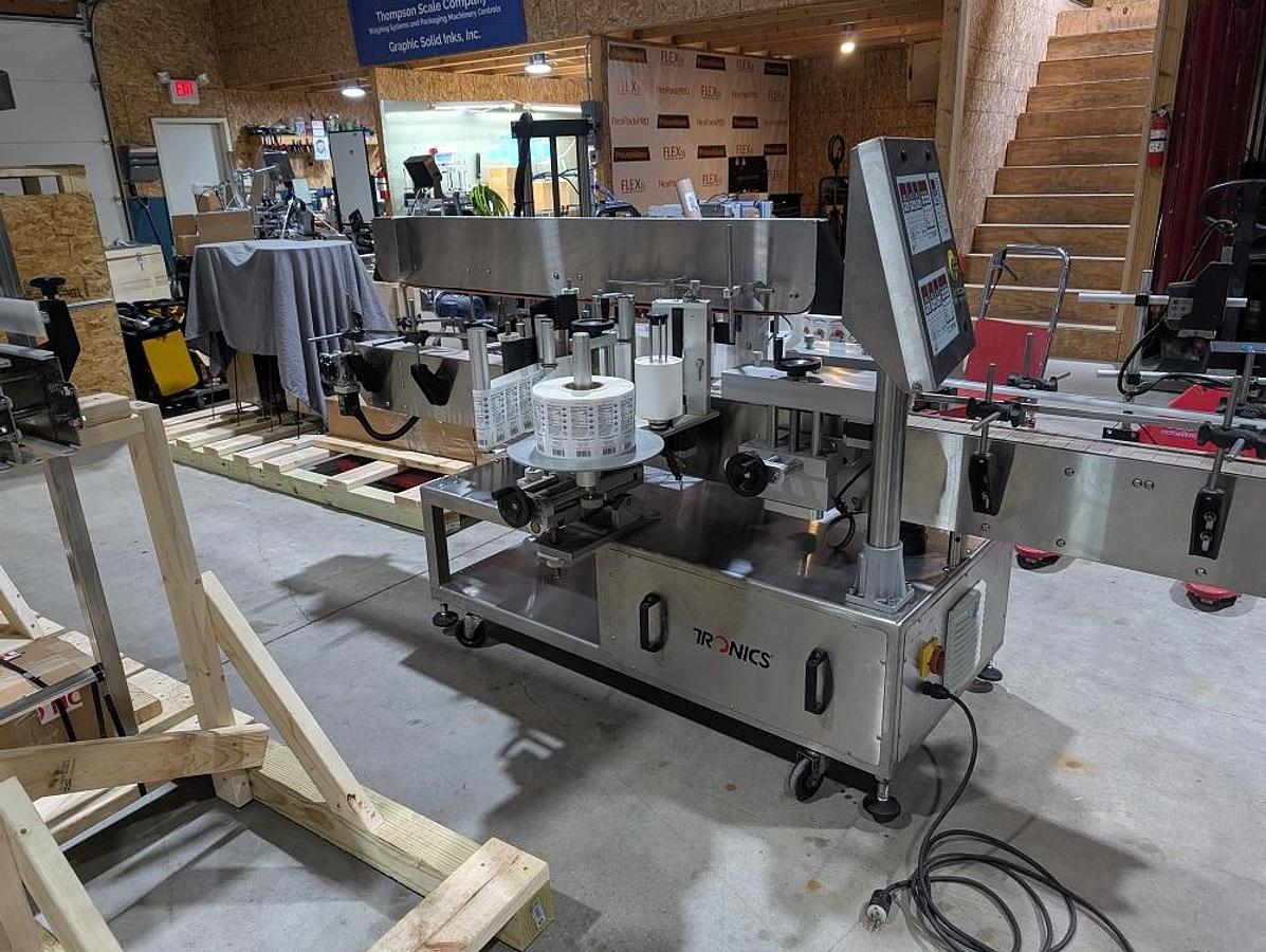 Used Front & Back Pressure Sensitive Labeler