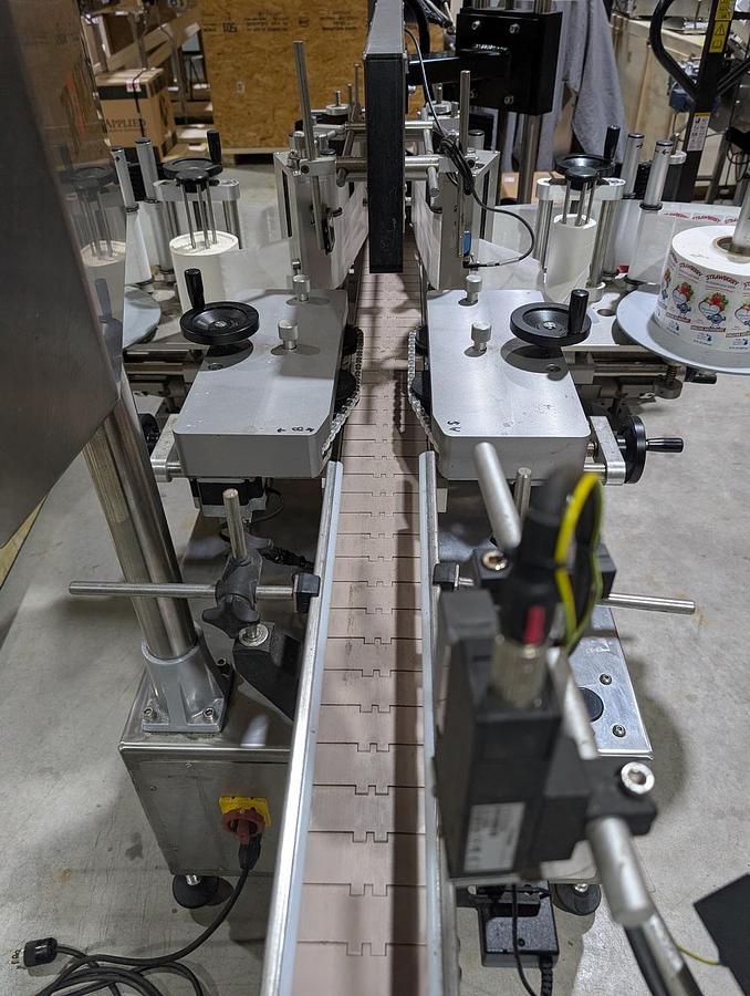 Used Front & Back Pressure Sensitive Labeler