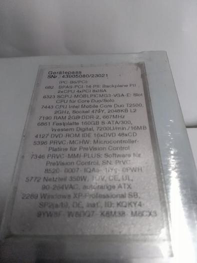 Gebraucht Industriecomputer IPC/-B6/PCI