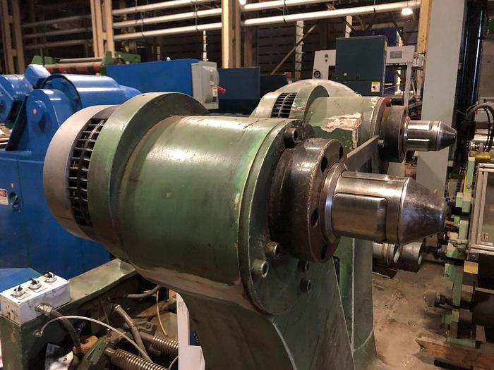 Used 100" ( 2.5 M) LANGSTON MODEL 380 DOUBLE UNWIND STAND 60" DIAMETER