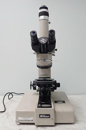 Used Nikon Biophot Trinocular Microscope