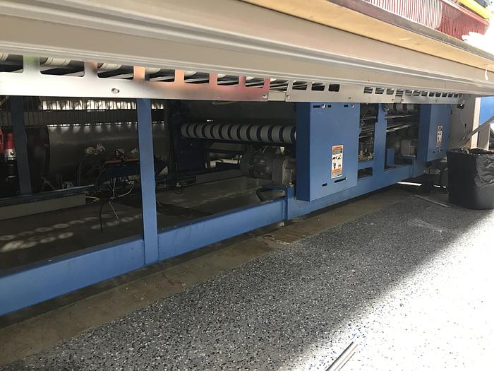 Used 2010 CHICAGO FOLDER, 136", 5 LANE WITH ACCUMULATOR AND STACKER