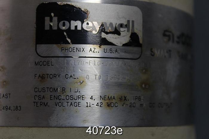 Used Honeywell ST300 Smart Transmitter, Model STG170-F1G-00000-MB.SM.F1C3-514E #40723