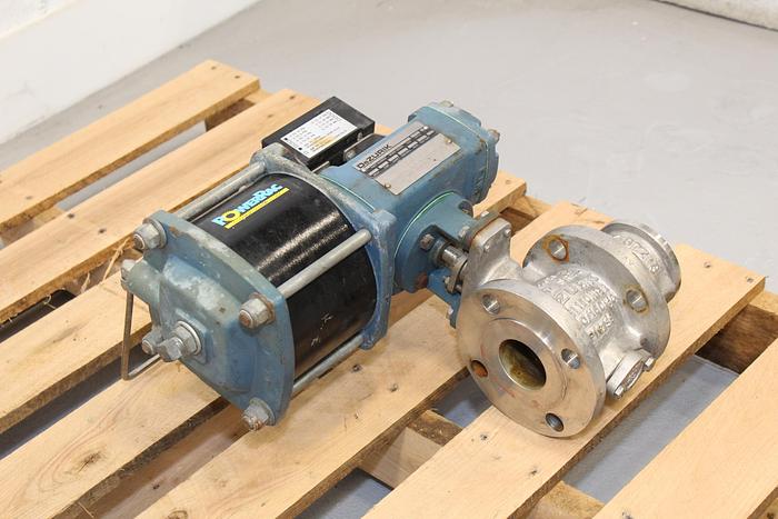 Used DeZurik 2" Veeball Valve #43992