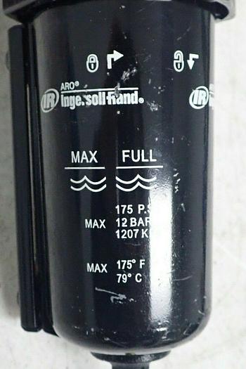 Used Ingersoll Rand ARO Pneumatic Lubricator with Gauge