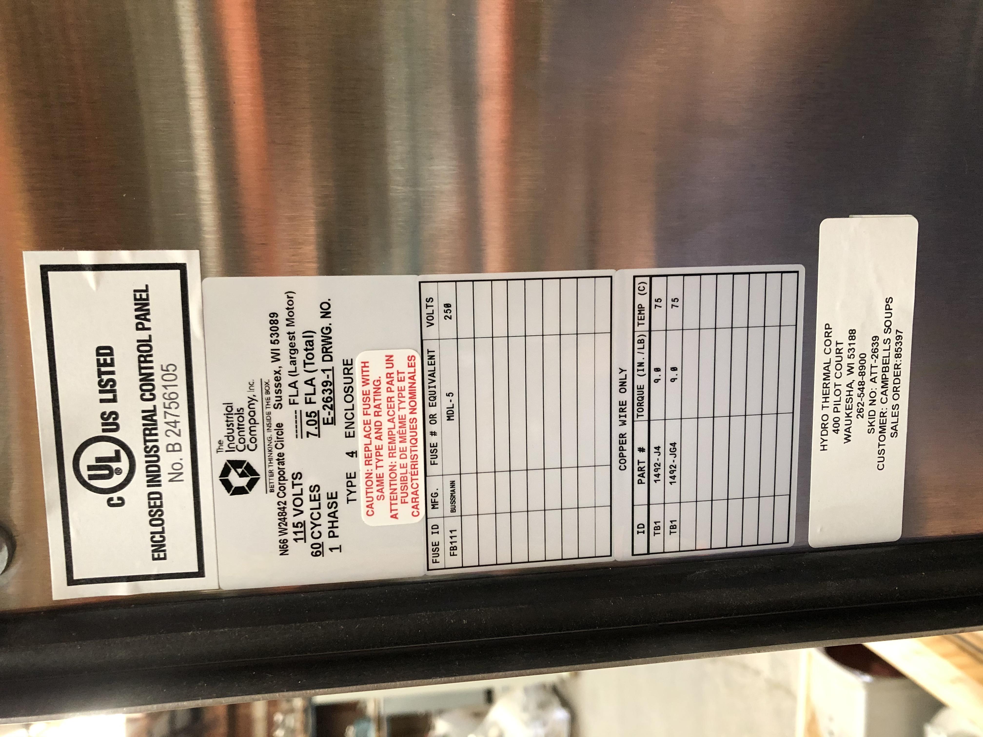 Reformado HYDRO-THERMAL HEATING SYSTEM