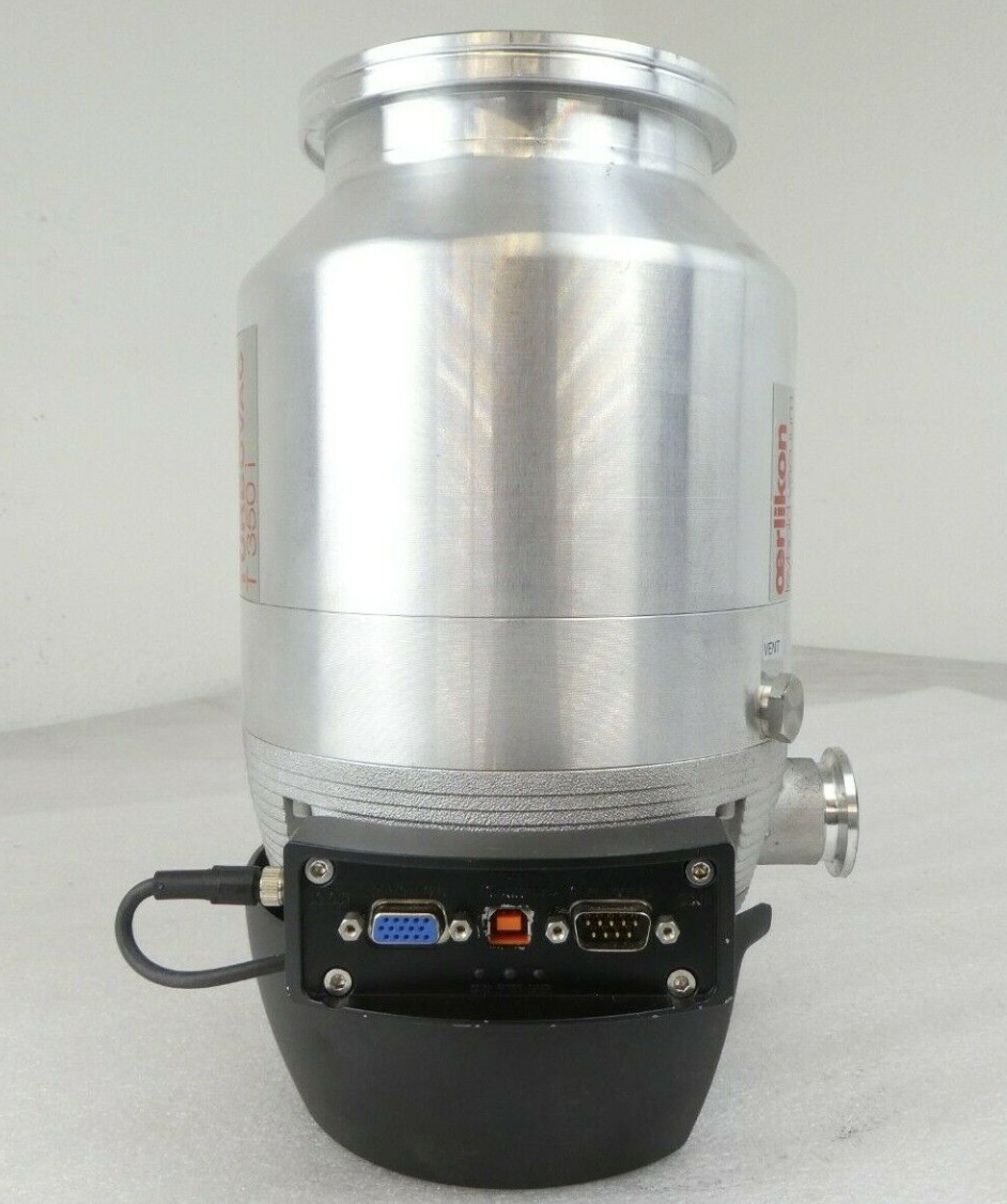 Used Leybold TURBOVAC T 350i 800136V0006 Turbomolecular Pump Turbo 300 Axial Working