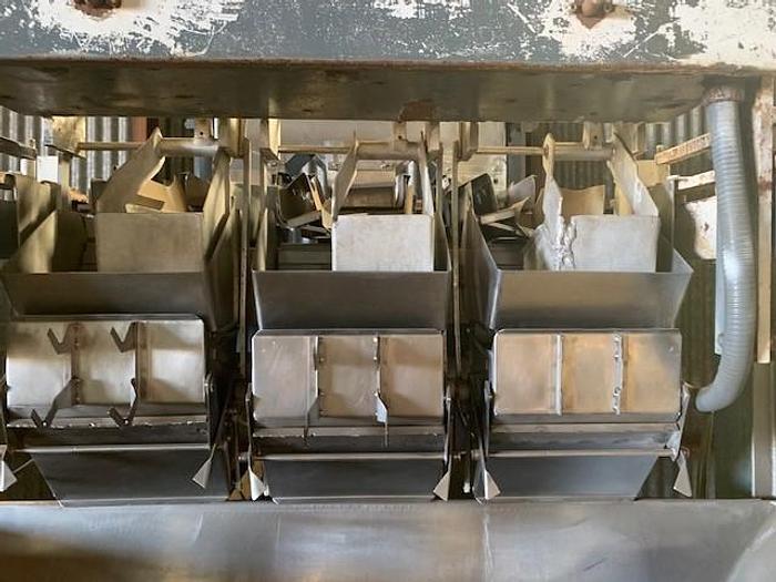 Used Triangle 3- Bucket Flexitron 1600 Linear Scale Filler