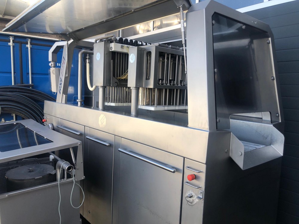 Used Garos meat injector