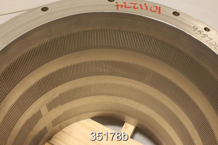 Unused Beloit M18 Pressure Screen Basket, .008" Slots #35178