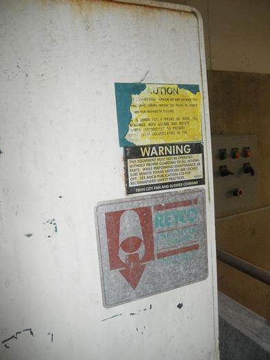 Used Water Removal System, Reyco, SuperVac, 5 HP, 12"/10" #C741727