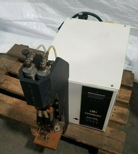 Used Hanson Weld Sequencer Series 2000 RESISTANCE WELDING & SOLDERING MACHINE NOT WORKING PARTS ONLY