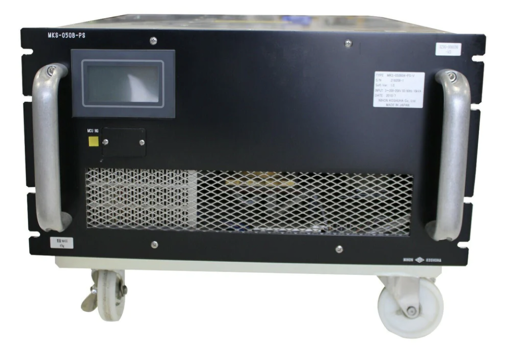 Used NIHOH KOSHUNA RF GENERATOR 200-208V, 10K, MODEL; MKS-050B-PS-V/3Z80-000036-V3