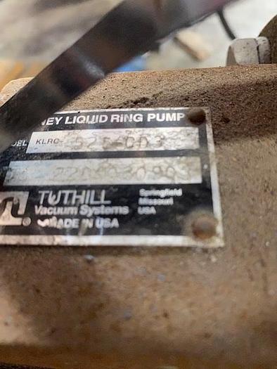 Kinney Liquid Ring Pump KLRC525CD-3 SS Storeroom Spare