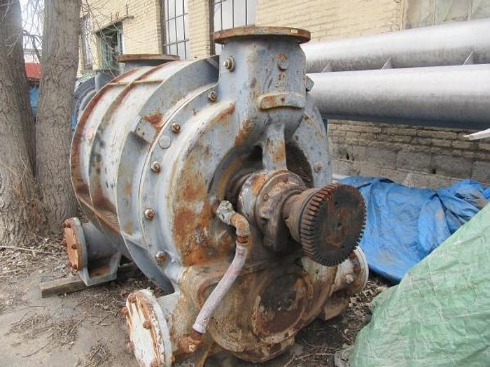 Used Nash CL6002 Vacuum Pump Double Shaft