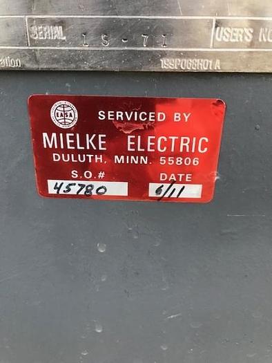 Used Westinghouse 1500 HP AC Induction Motor -Rebuilt