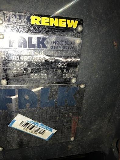 Used Falk Gear Reducer 400 Hp Ratio: 1.848 (Rebuilt)