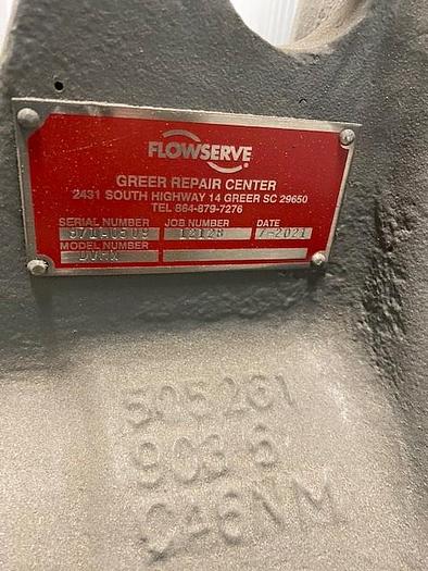 Byron Jackson 4x6x9D DVMX-5 Stage Multistage SS Pump, New Storeroom Spare