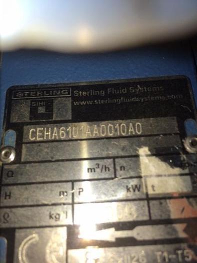 Used SIHI Model CEHA6101AA00 Channel Pump – SOLD!