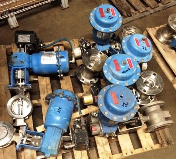 Used Jamesbury 2,3 & 4 inch Ball Valves