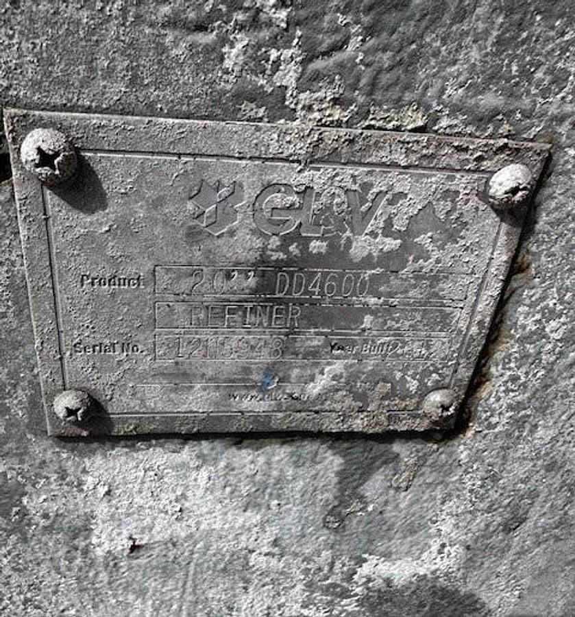 Used GL&V Beloit 20-inch DD4600 Refiner