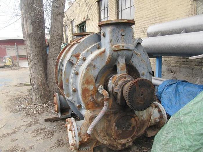 Used Nash CL6002 Vacuum Pump Double Shaft
