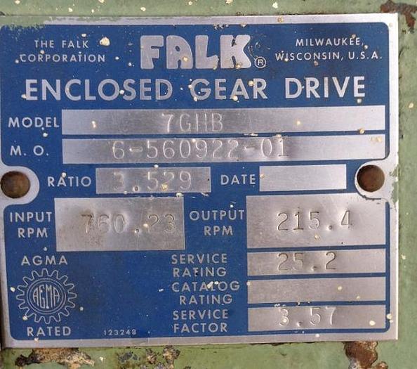 Used Falk Model 7GHB