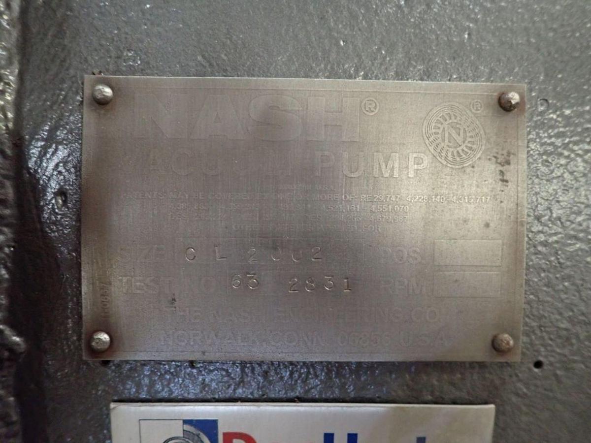 Refurbished Nash CL2002 Vacuum Pump - Rebuilt