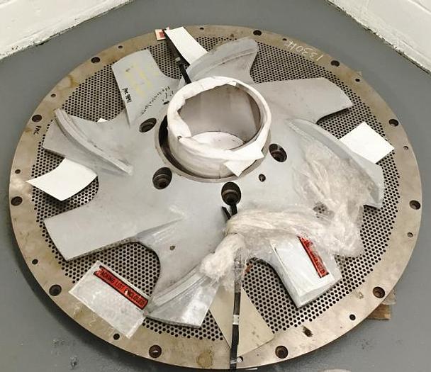 Used BC Vokes Rotor & Extraction Plate for Hydrapulper – SOLD!