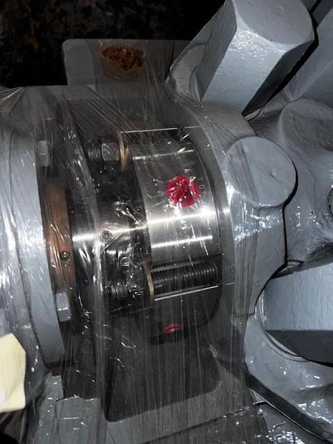 Used United WMSND-M 3x9 8-Stage Horizontal Multistage Centrifugal Pump CA6NM Rebuilt