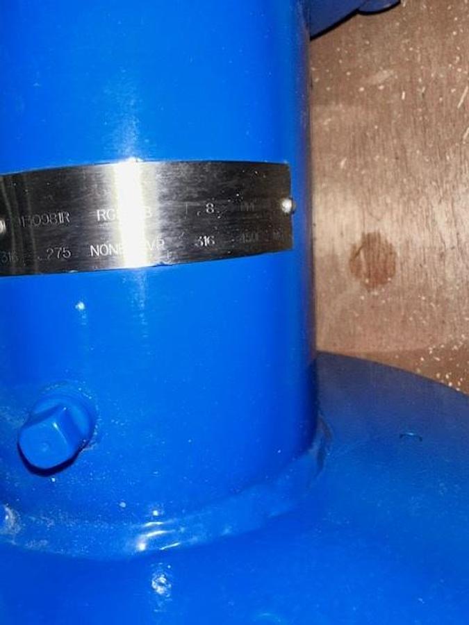 Refurbished Dezurik 8-inch Basis Weight Control Valve