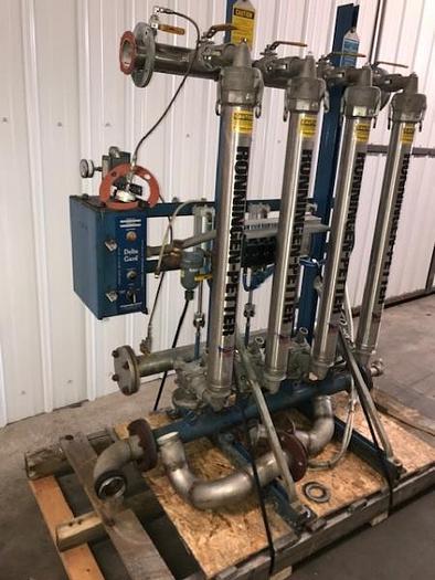 Used Ronningen Petter 4 Bank Filter with Backwash Control