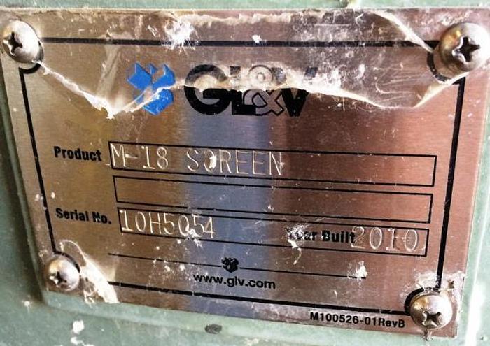 Used GL&V (Beloit) M18 Screen – SOLD!