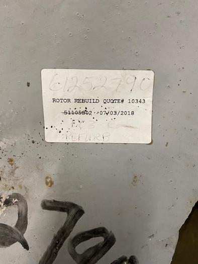 Used Black Clawson 67-1/4 Vokes Rotor- Rebuilt – SOLD!