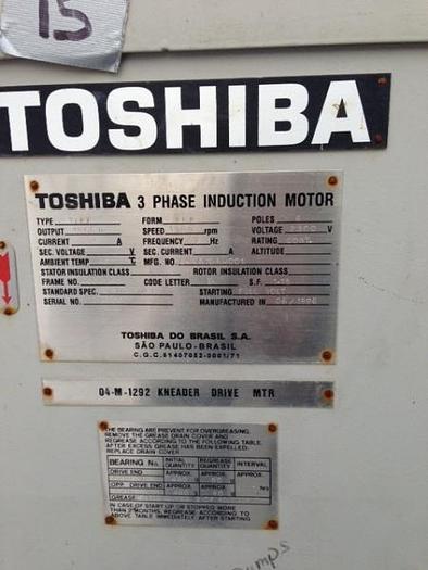 Used Toshiba 1500 HP Motor