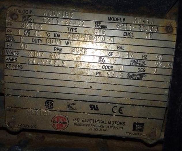 Used Goulds 3196 MTX 2x3x10 SS Pumps (2 Available)