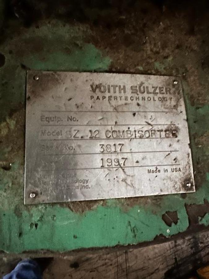 Used Voith Size 12 Combisorter