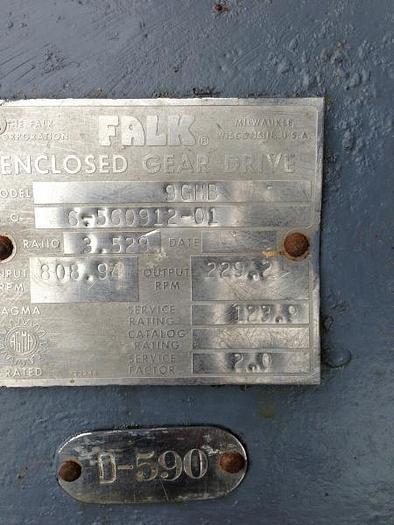 Used Falk 9 GHB Gear Reducer (Rebuilt) -SOLD!