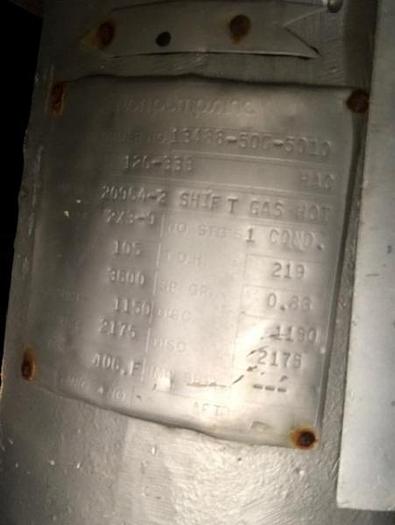 Used Afton ILVS 2x3x8 SS Inline Pump (Rebuilt)