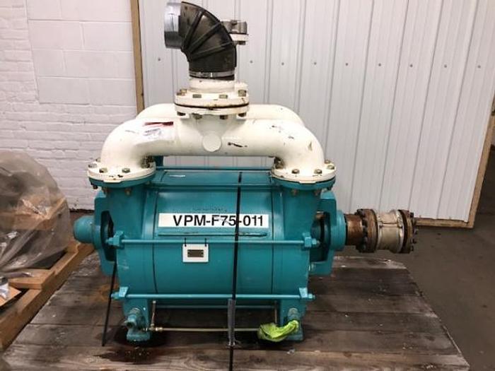 Used Nash 2BE 1253-OBY2-Z Vacuum Pumps