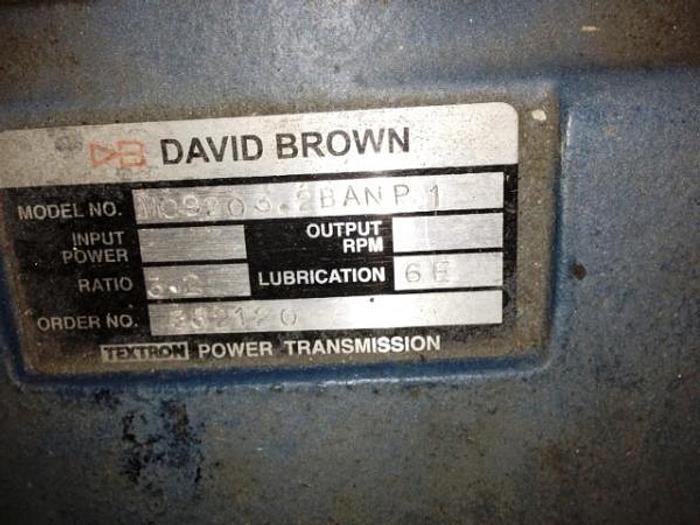 Used David Brown Helical In Line Geared motors (New)