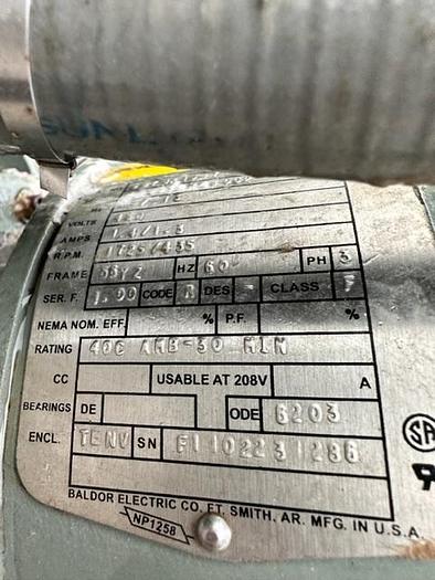 Used Andritz 20 inch Model 3 Twin Flow Refiner