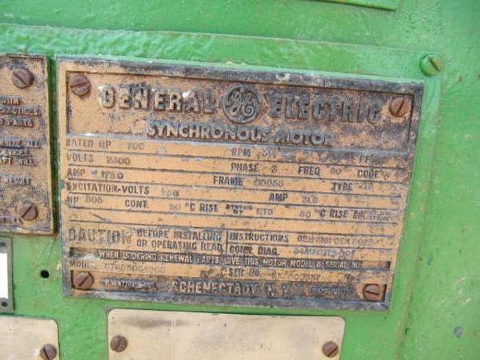 Used GE 700 HP Synchronous Motor – SOLD!